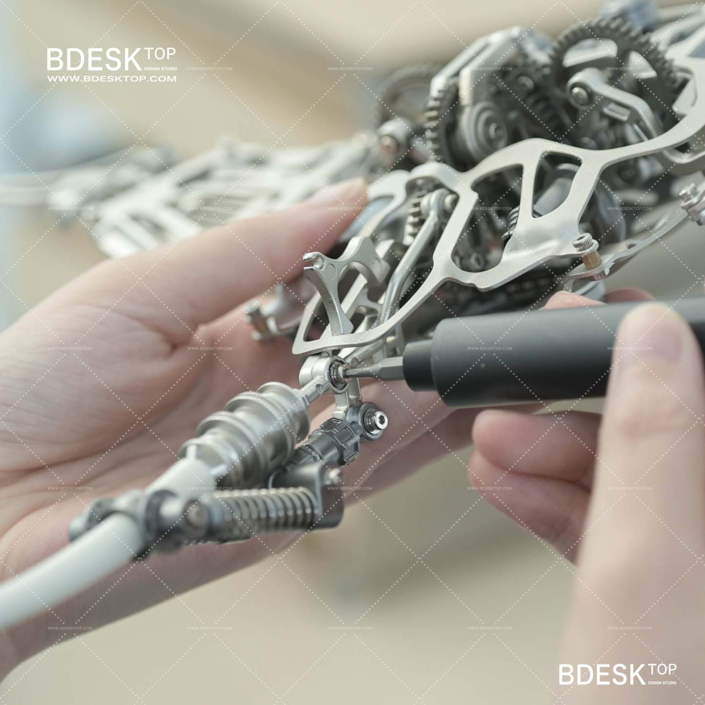 Dynamic Metal Model - 3D Metal Puzzle