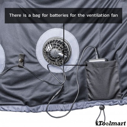 Welding work fan sheath