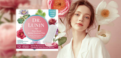 Dr. Lunin Herbal Sanitary Pads – Plant-Based, Breathable & Soft 
