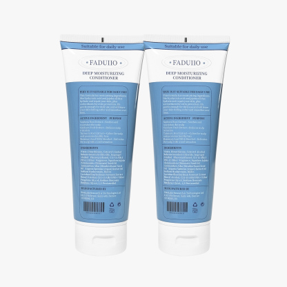 FADUIIO Anti-Dandruff Conditioner 2-Pack – Flake Control, Itchy Scalp Relief, Nourishing & Strengthening, Natural Extracts, Sulfate-Free, 200ml Each