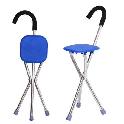 🔥Foldable Lightweight Seat Cane for Seniors Adult⭐
