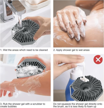 💥Limited time event💥2025 Hot New Products Silicone Body Scrubber🛀