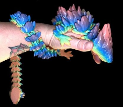 🐉Articulated Crystal Dragon and Dragon Egg🐉🥚