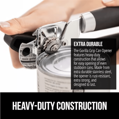 Multi-Functional Stainless Steel Smooth Edge Manual Hand Held Can Opener