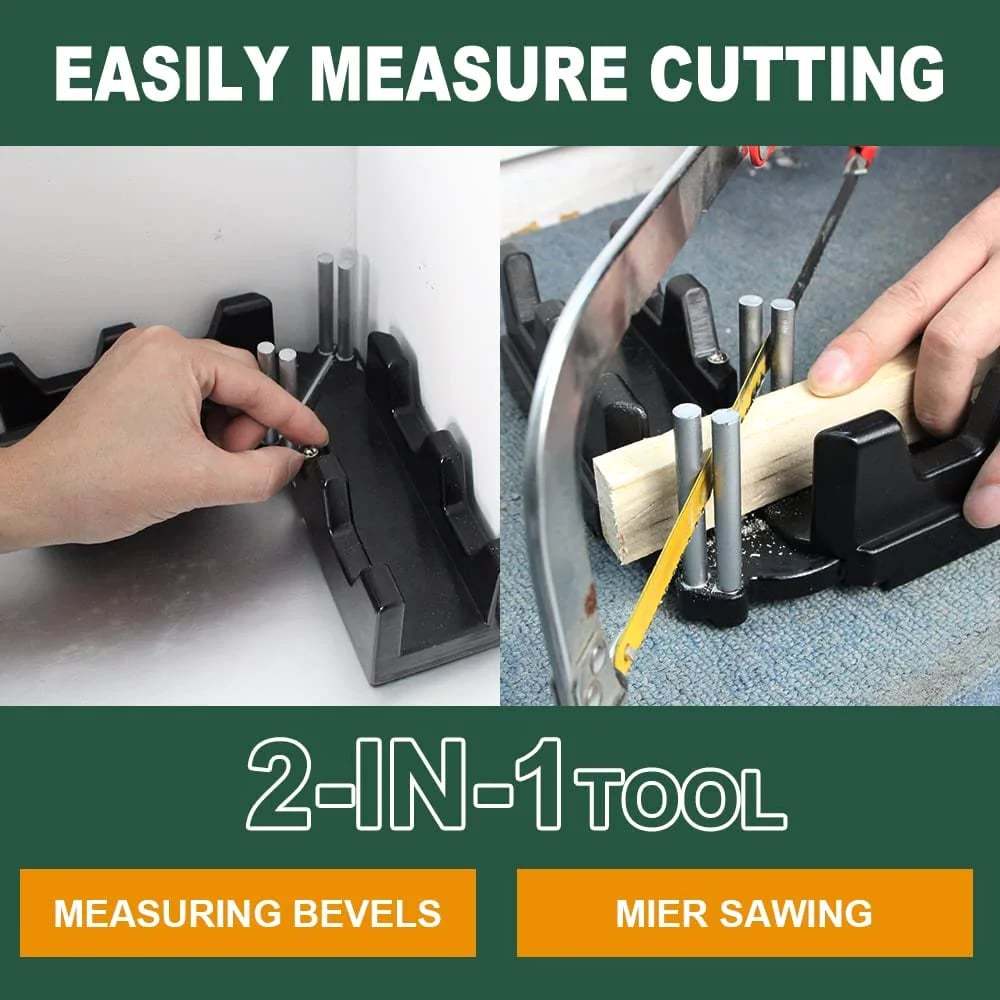 🔥2-in-1 Mitre Measuring Cutting Tool🌙