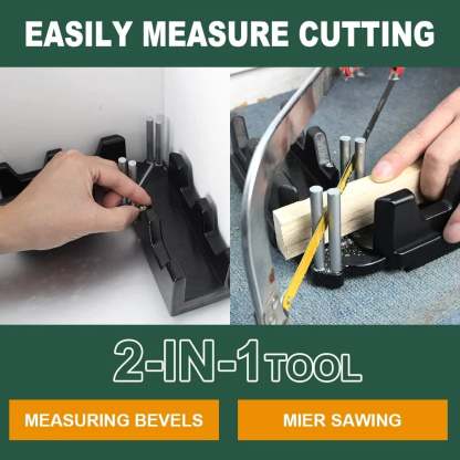 🔥2-in-1 Mitre Measuring Cutting Tool🌙