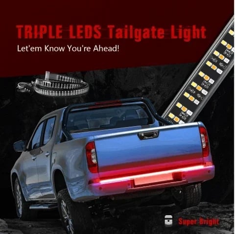 🚘Led Tailgate Lights- Turn Signals And Driving And Reversing Lights⚡️