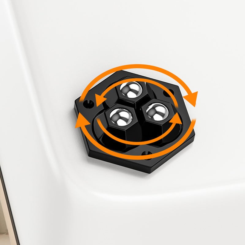 💝360° rotating three-ball caster(4PCS)