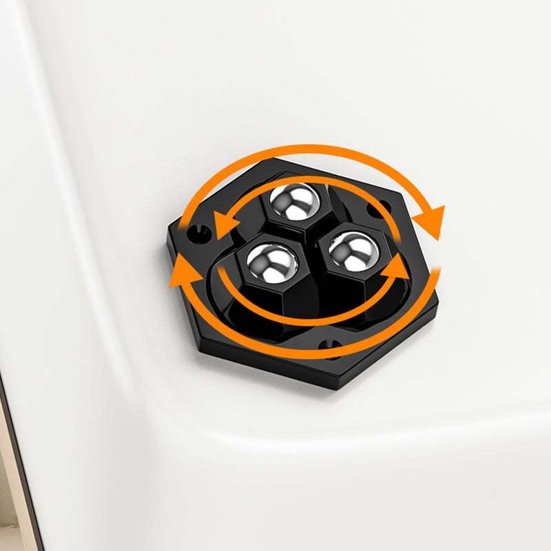 💝360° rotating three-ball caster(4PCS)