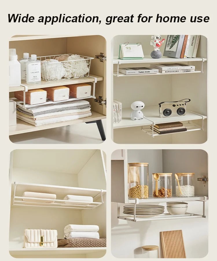 Multi-functional tiered partition shoe rack