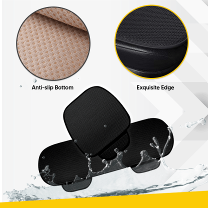 🔥🔥Breathable & Anti-Slip Viscose Filament Car Seat Covers !