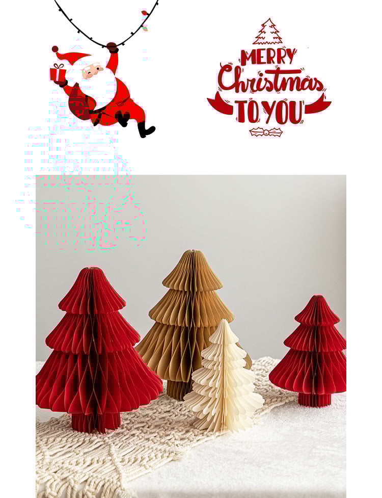 🎄Christmas Sales 49% OFF🎄Christmas Honeycomb Paper Tree
