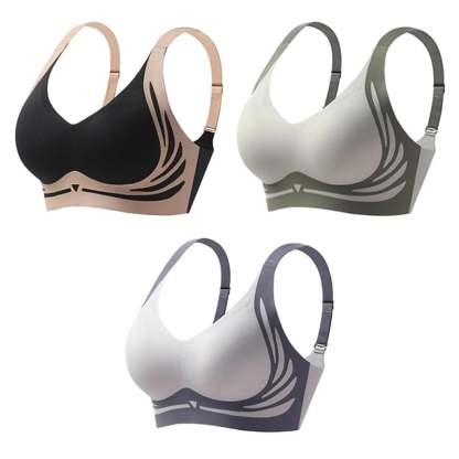 🔥$29.98/3 pcs 💥Buy 3 get $30 off🎁Super gather bra | Wireless Push-up Bra👍No more sagging breasts
