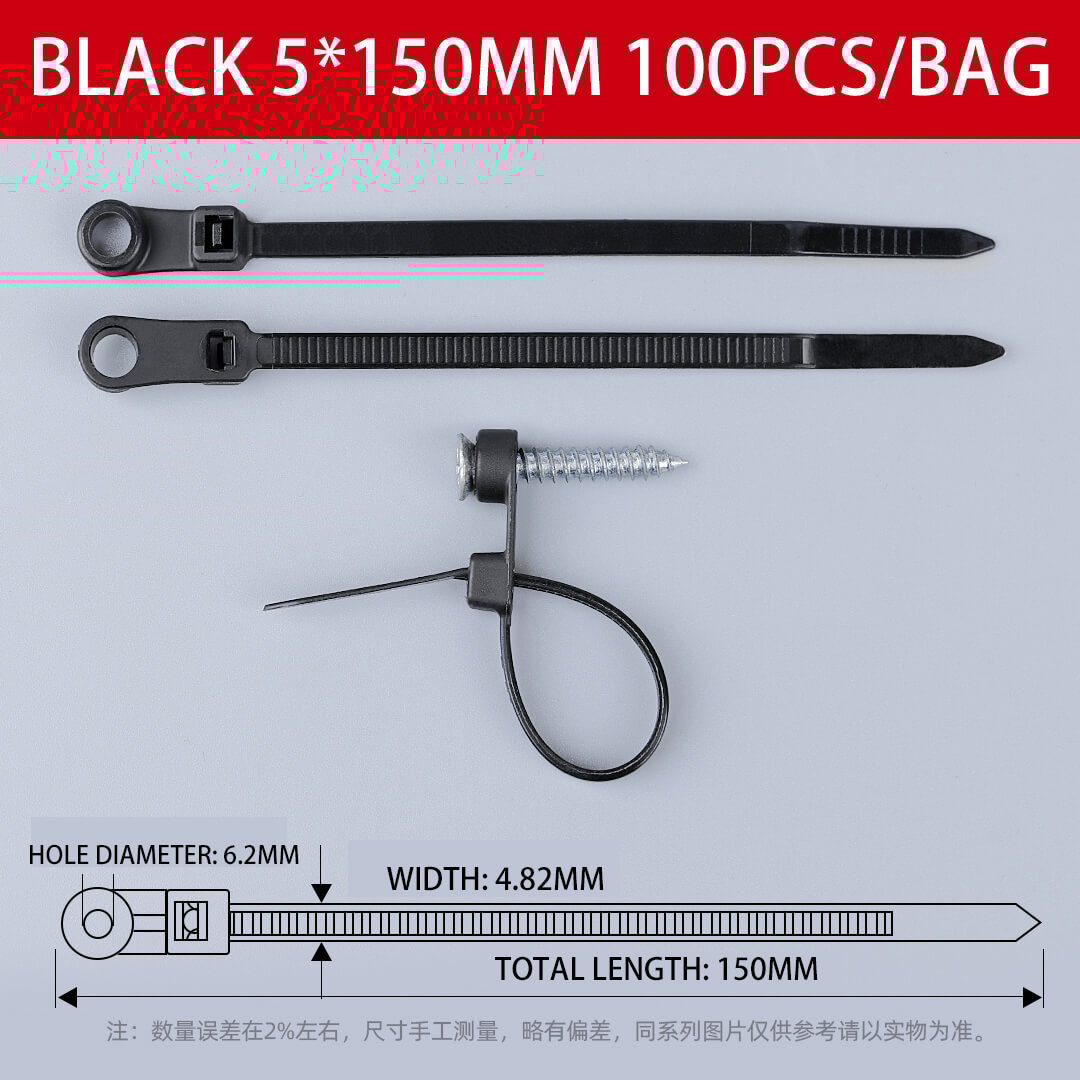Screw Hole Cable Ties