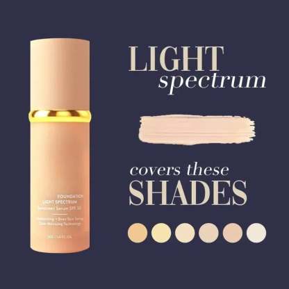🔥Last Day Sale 49% OFF🎁 Foundation 4 in 1 - Light Spectrum