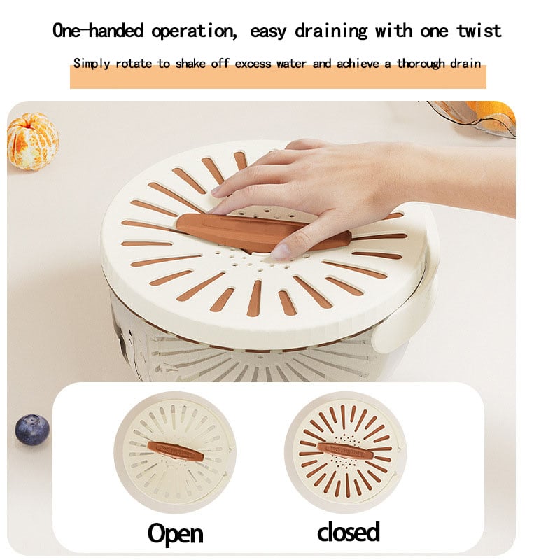Multifunctional fruit and vegetable washing bowl🔥🔥