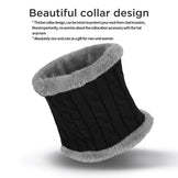 Unisex Woolen Cap Set