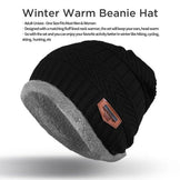 Unisex Woolen Cap Set
