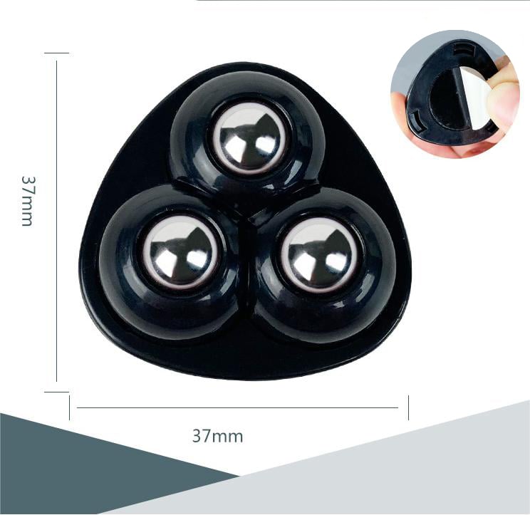 💝360° rotating three-ball caster(4PCS)