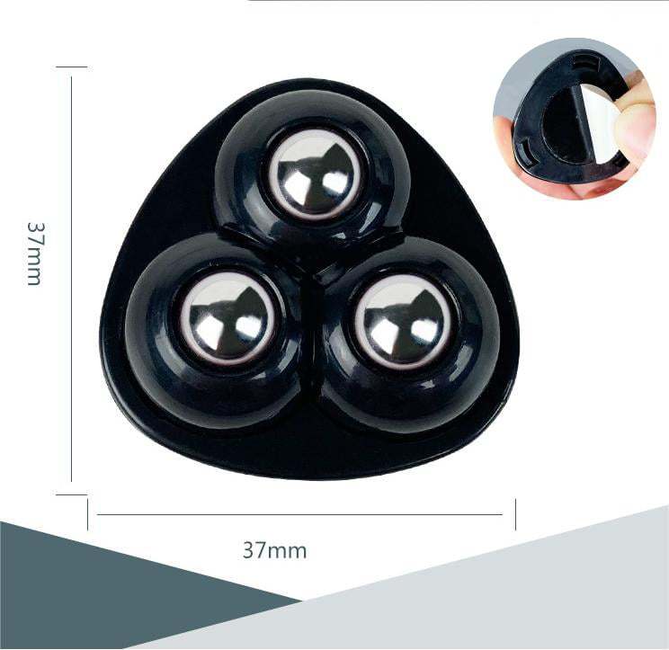 💝360° rotating three-ball caster(4PCS)