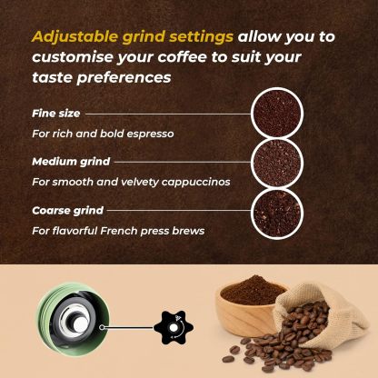 🎉Portable Coffee Maker For Travel With Manual Grinder☕