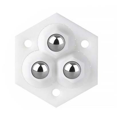 💝360° rotating three-ball caster(4PCS)