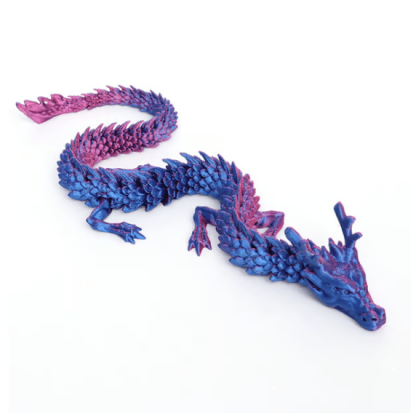 🏆Easter Pre-sale-Articulated Crystal Dragon and Dragon Egg🐉🥚