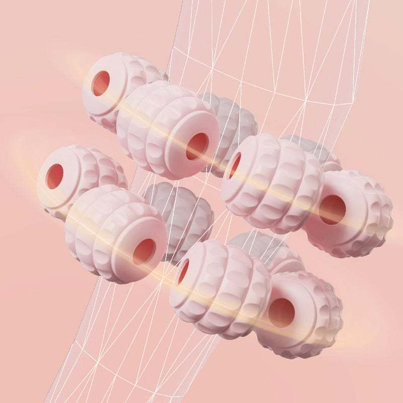 👗👗Double Row Roller Leg Clamp Massager