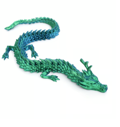 🏆Easter Pre-sale-Articulated Crystal Dragon and Dragon Egg🐉🥚