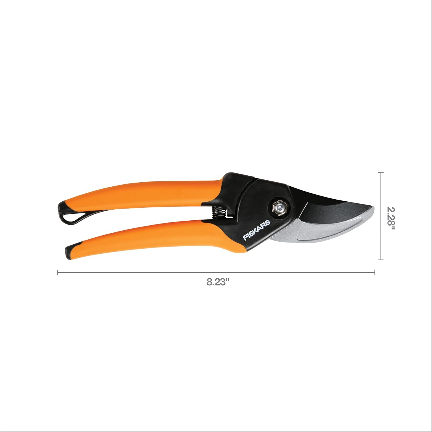 Fiskars Bypass Pruning Shears, 5/8-Inch Cut Capacity Garden Clippers, Gardening Scissors with Sharp, Rust Resistant Steel Blade