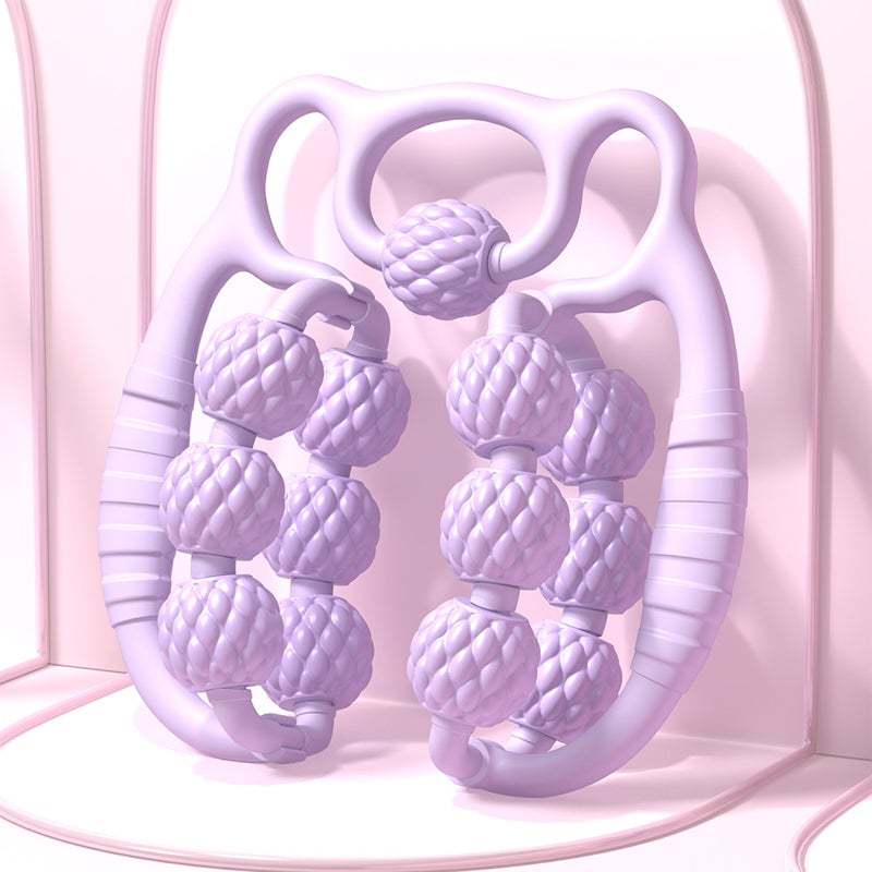 👗👗Double Row Roller Leg Clamp Massager