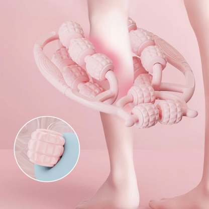 👗👗Double Row Roller Leg Clamp Massager