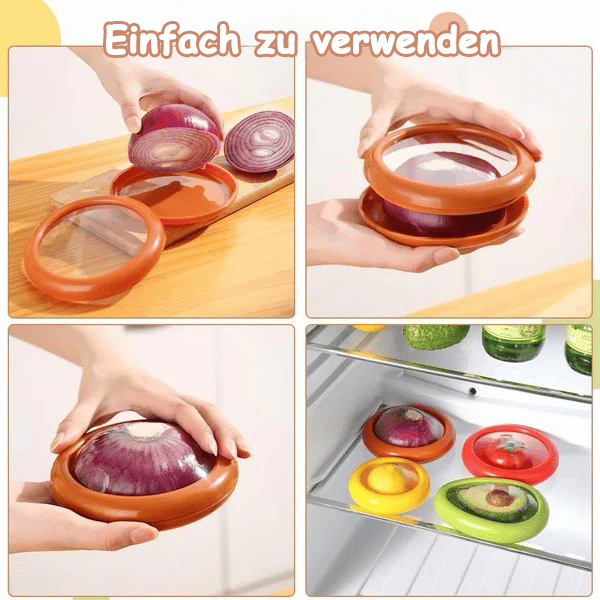 🔥🔥Sommerschlussverkauf-49% Rabatt🍎Obstaufbewahrungsbox aus Silikon