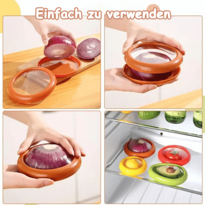 🔥🔥Sommerschlussverkauf-49% Rabatt🍎Obstaufbewahrungsbox aus Silikon