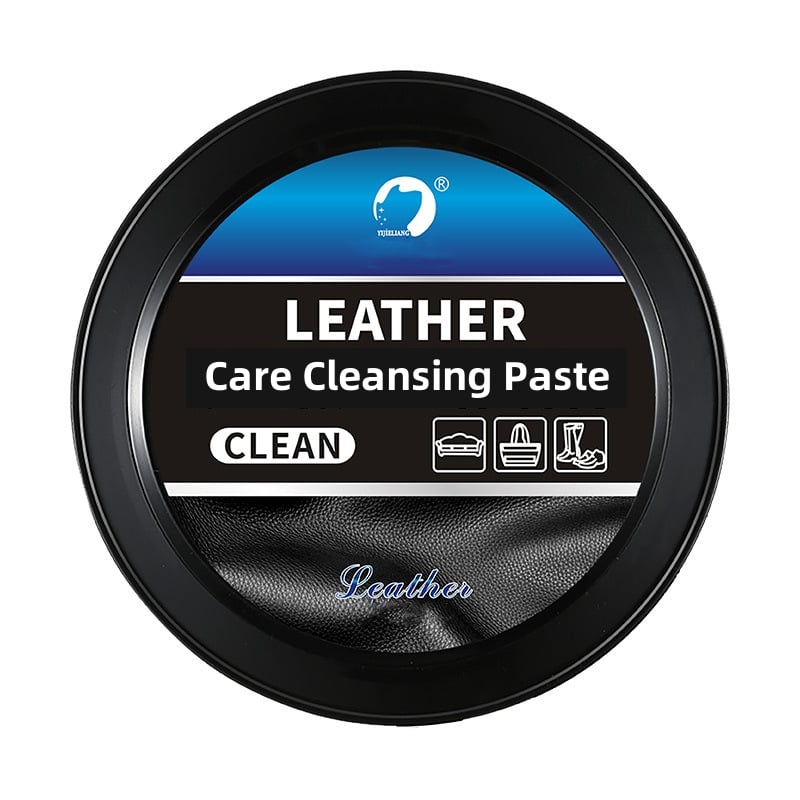 Leather care cleaning paste
