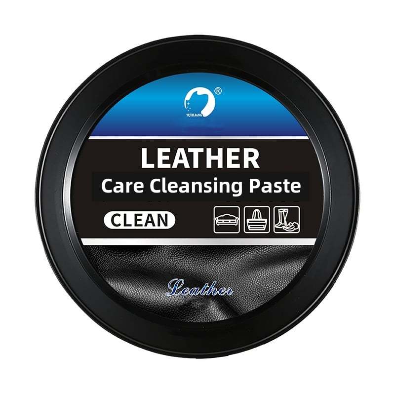 Leather care cleaning paste