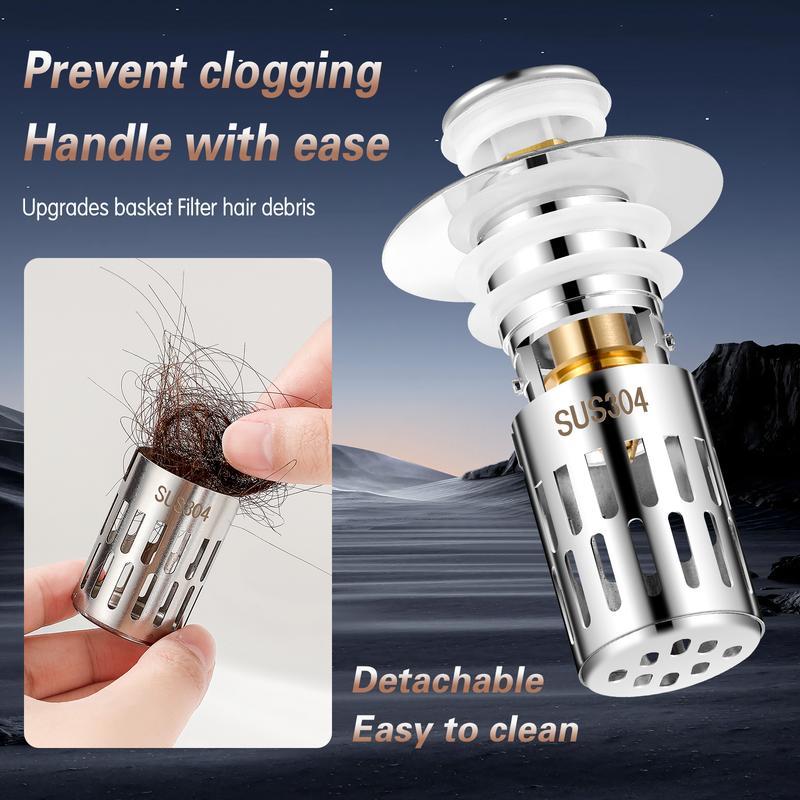 Universal Stainless Steel Drain Strainer (BUY 2 GET 1 FREE)