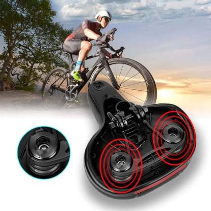 Extra Wide Comfort Bicycle Saddle