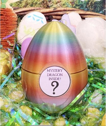 🐉Articulated Crystal Dragon and Dragon Egg🐉🥚