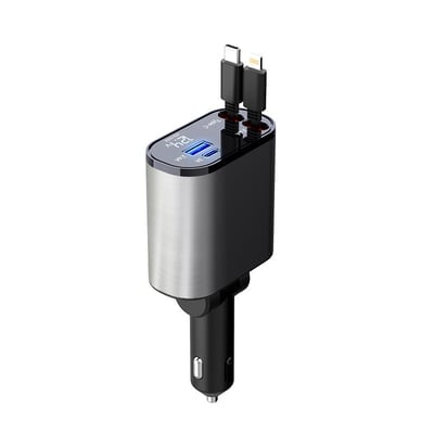 🔥Retractable 4-in-1 Car Charger