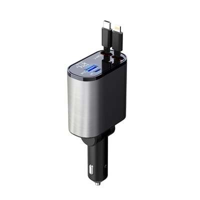 🔥Retractable 4-in-1 Car Charger