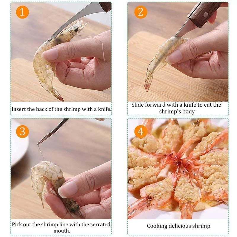 (Last Day Promotion- SAVE 48% OFF)Shrimp Deveiner Tool