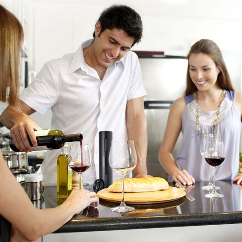 Electric Bottle Opener Set for Home Gift Party Valentine's Day