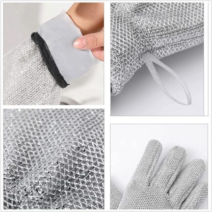 Hot Sale🔥Multifunctional Wire Dishwashing Gloves