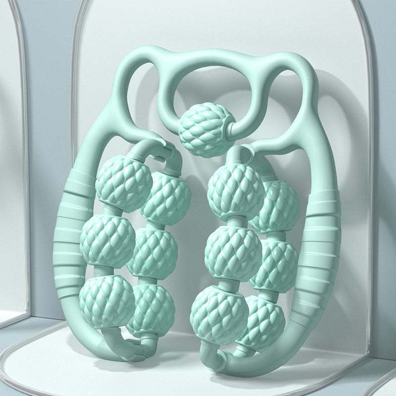 👗👗Double Row Roller Leg Clamp Massager