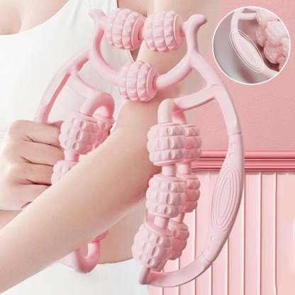 👗👗Double Row Roller Leg Clamp Massager