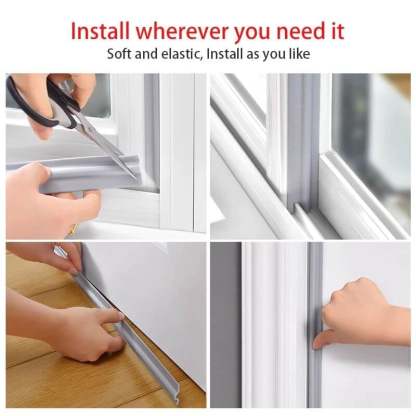 🔥 Self Adhesive Window Gap Sealing Strip (2M/6.6FT)