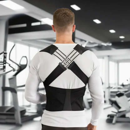 Adjustable Back Posture Belt for Men and Women| Shoulder, Back Support Belt | Back Straightener Brace For Spine & Body Posture Correction | Clavicle Support | Universal Size