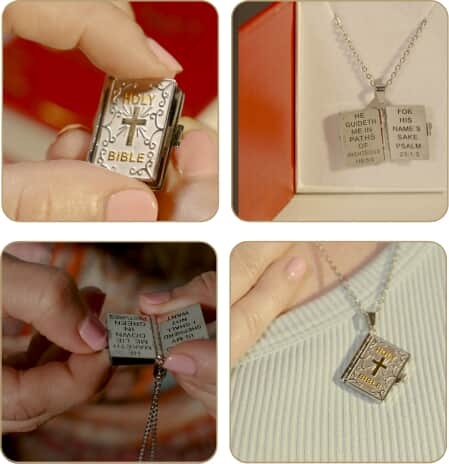 🔥 Last Day 49% OFF 😍Openable Holy Cross Bible Pendant