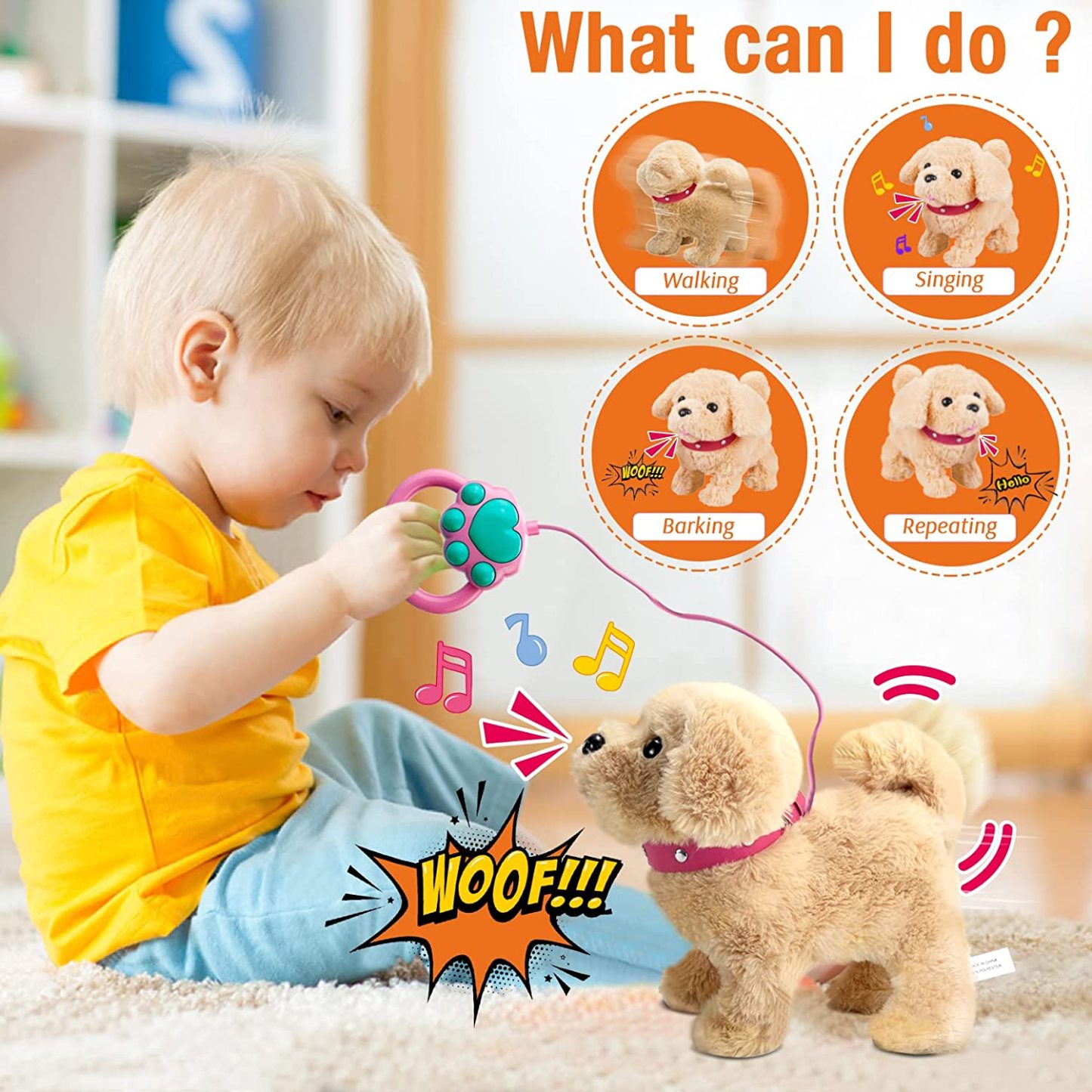 🐕Electronic Interactive Plush Puppy Toy🐶